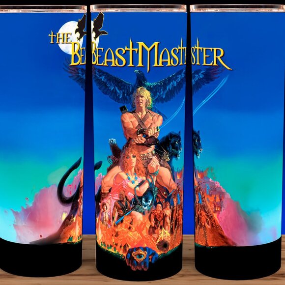 Glow in the Dark The Beastmaster 80s Action Adventure Movie Cup Mug Tumbler - Picture 2 of 4